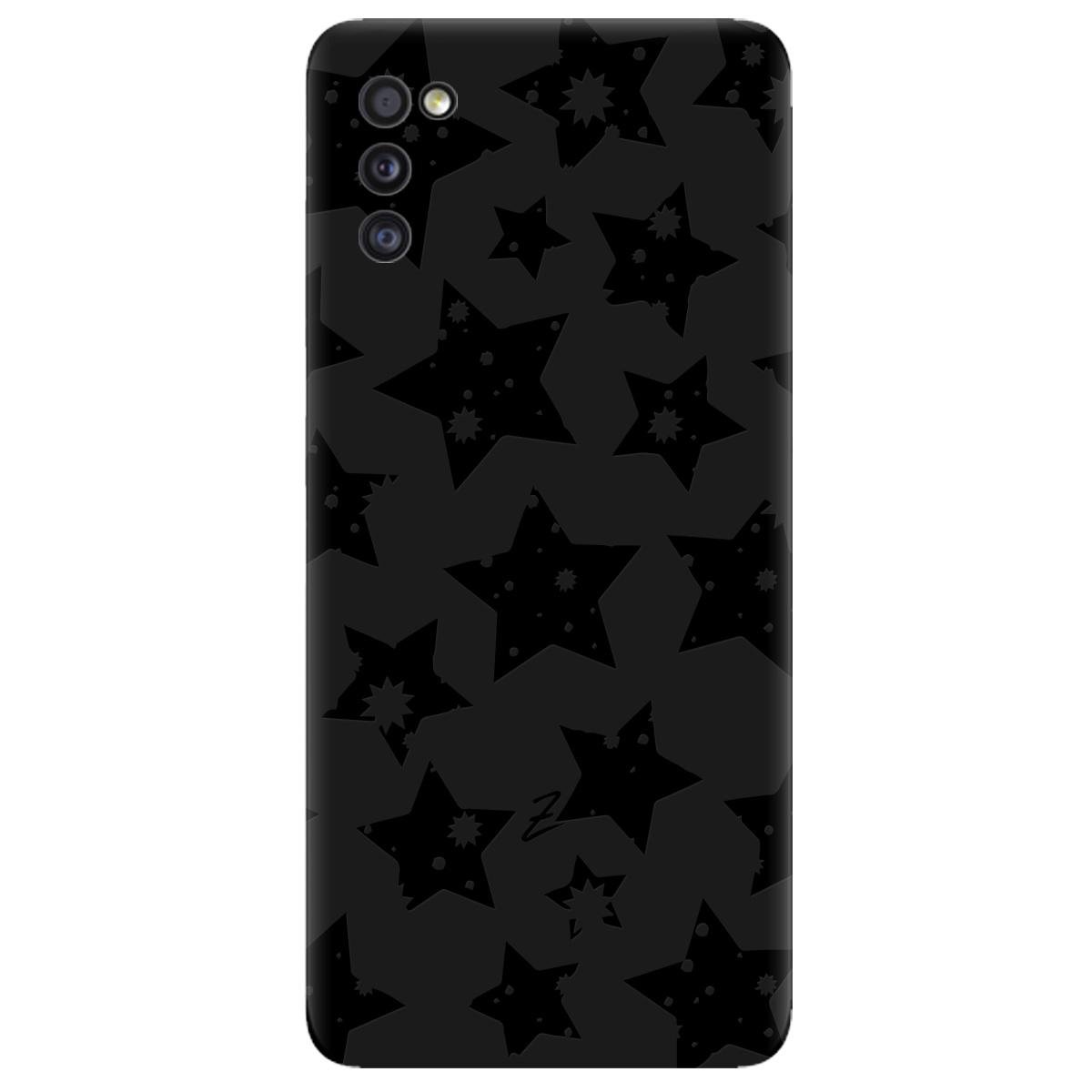 Силіконовий чохол Zorrov для Samsung Galaxy A41 - Black Star (14120050154089063)