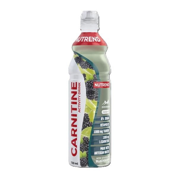 Жиросжигатель для спорта Nutrend Carnitin Activity Drink 750 мл Blackberry Lime