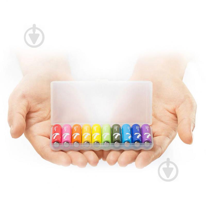 Батарейки Xiaomi ZMi Rainbow AAA batteries 10 шт ZI7 Rainbow - фото 2