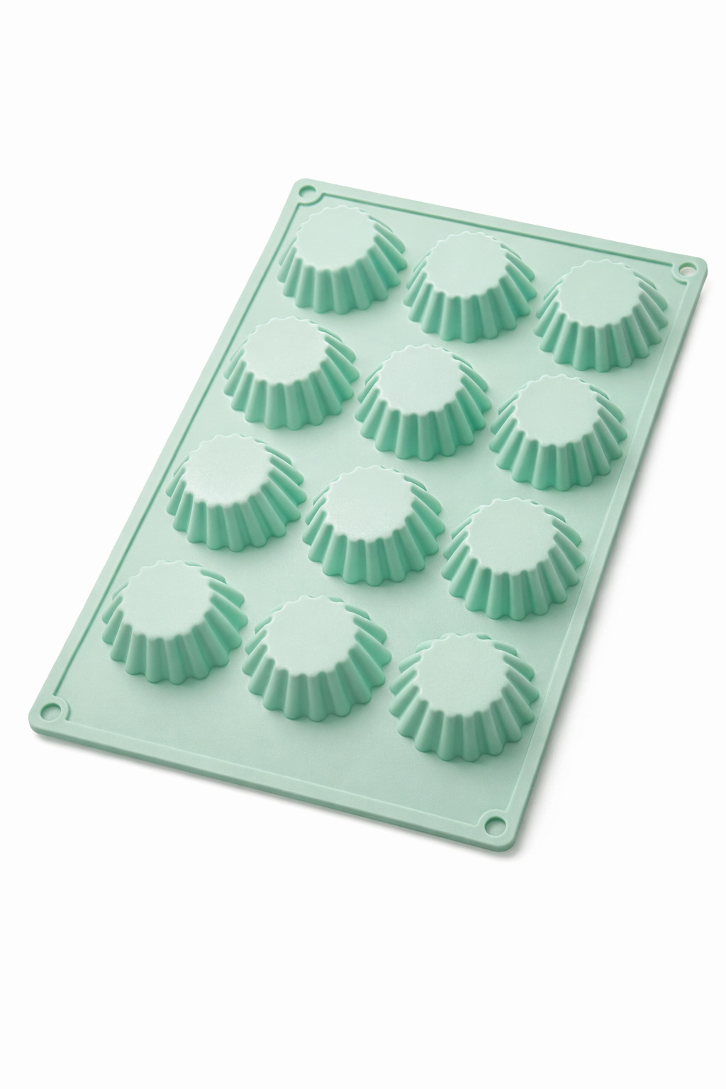 Форма для кексов и мафинов силиконовая Корзины на 12 ячеек 28×21,5 см