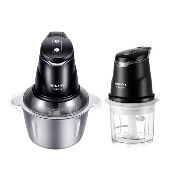 Чоппер кухонный Sokany SK-06028 многофункциональный 1,5/0,8 л
