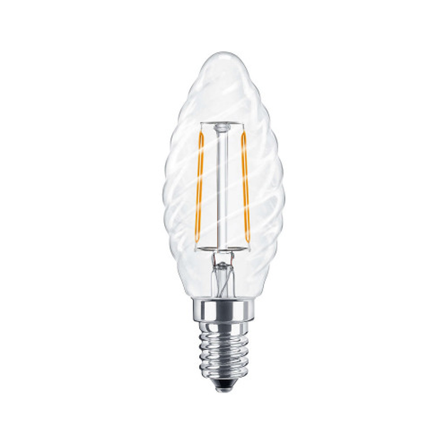 Світлодіодна лампа LED Strong Led Light скляна Філамент Прозорий (ALD-BLC35TW03,6C E14)