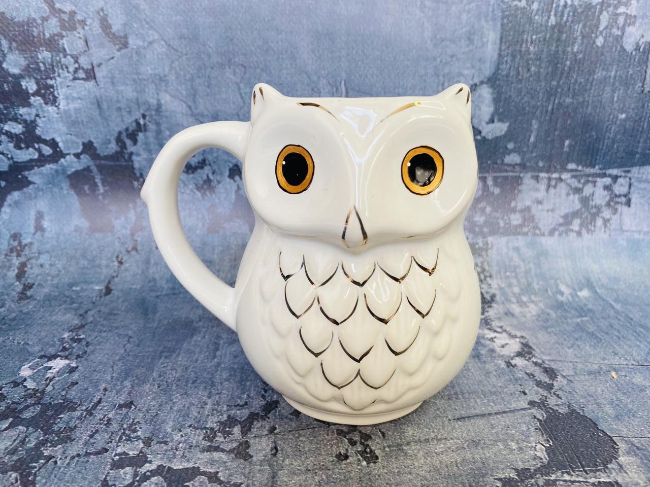 Чашка Сова 400 мл Білий (1380396431) - фото 1 Чашка Сова 400 мл Білий (1380396431) - фото 1