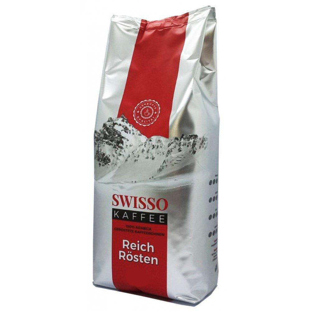 Кава у зернах Swisso Kaffee Reich Rosten 500 г (13350228) Кава у зернах Swisso Kaffee Reich Rosten 500 г (13350228)