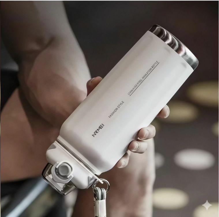 Термос NRMEI з нержавіючої сталі 316 герметичний не містить BPA 1500 мл Білий (2819609357) - фото 4 Термос NRMEI з нержавіючої сталі 316 герметичний не містить BPA 1500 мл Білий (2819609357) - фото 4