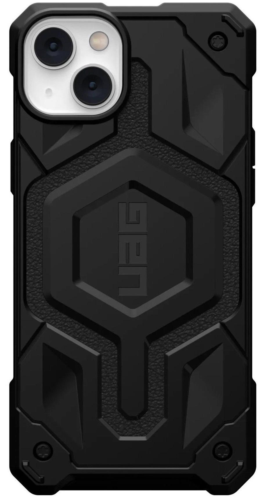 Чохол протиударний UAG Monarch Pro MagSafe 114029114040 для Iphone 14 Plus/15 Plus (6.7") Black