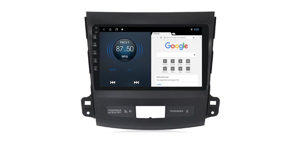 Автомагнітола штатна Torssen F9232 для Mitsubishi Outlander XL 4G/Carplay/DSP 2/32 GB 9" (20220726)
