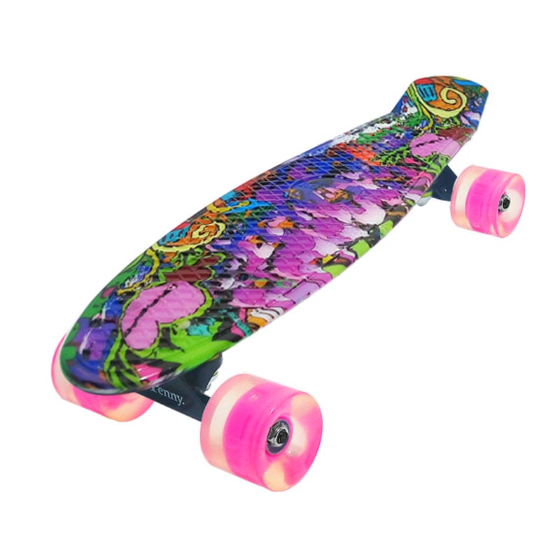 Пенниборд Penny Style 22" светящиеся колеса Draf Girl (2T2034)