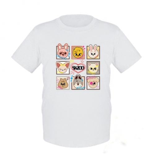 Футболка детская SKZOO 164 см Белый (15448254-1-191846-XL)