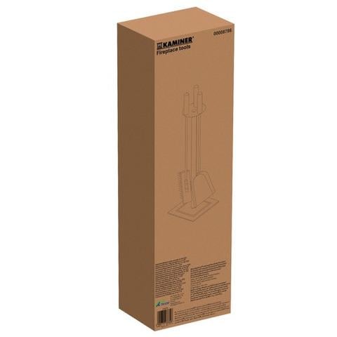 Набор каминных принадлежностей 4в1 из стали Черный - фото 12 Набор каминных принадлежностей 4в1 из стали Черный - фото 12