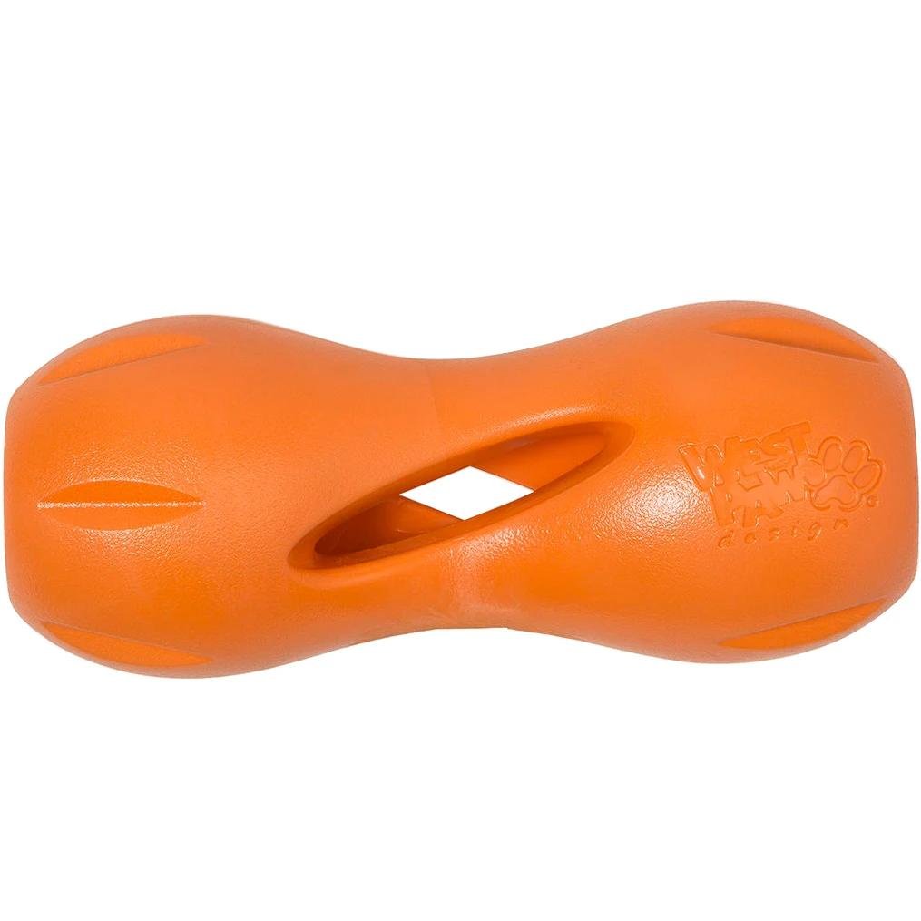 Игрушка для собак West Paw Qwizl Small 14 см Оранжевый (ZG090TNG)