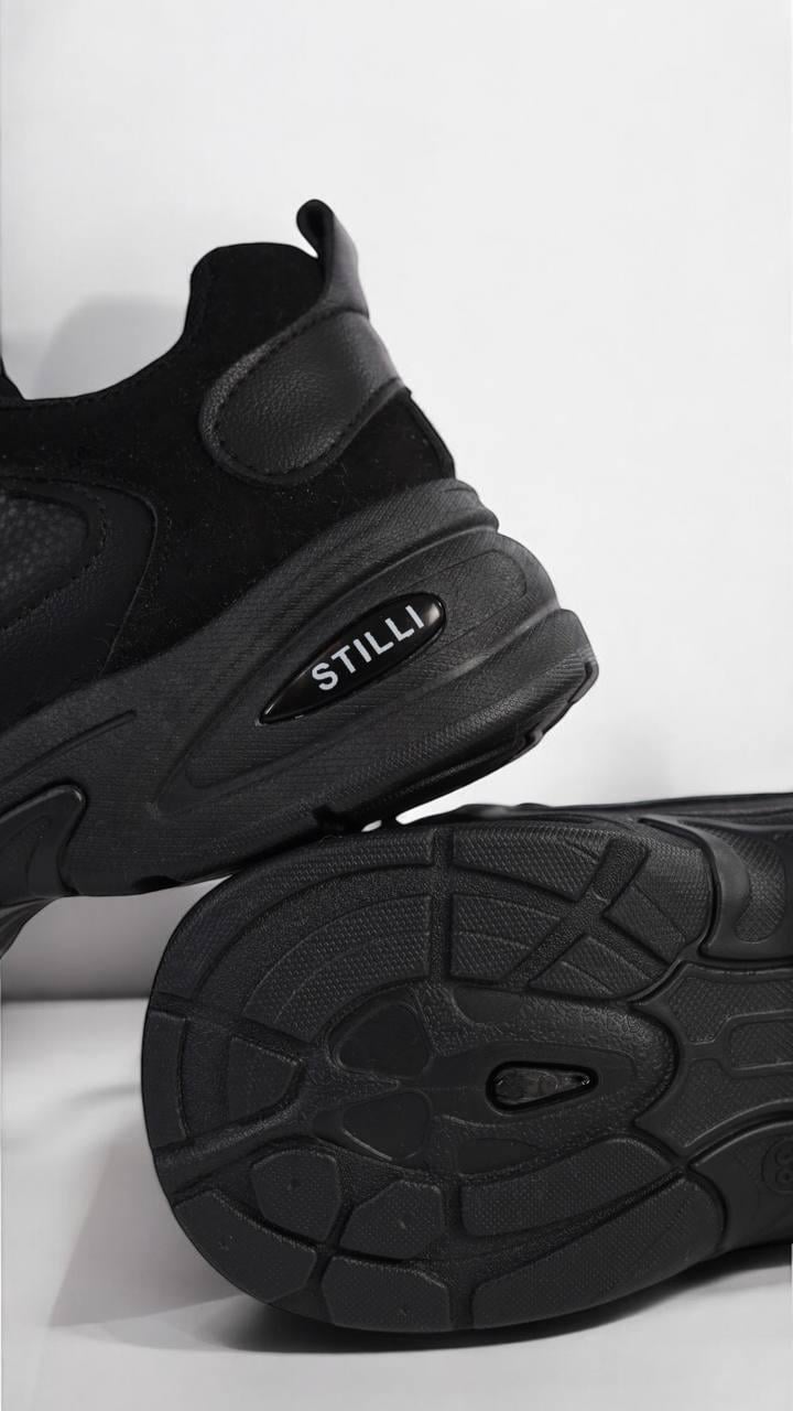 Кроссовки женские из комбинированной кожи р. 39 Черный (100376584-39) - фото 3 Кроссовки женские из комбинированной кожи р. 39 Черный (100376584-39) - фото 3