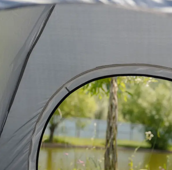 Палатка туристическая двухместная 200х200х140 см Серый (LU-019G) - фото 6