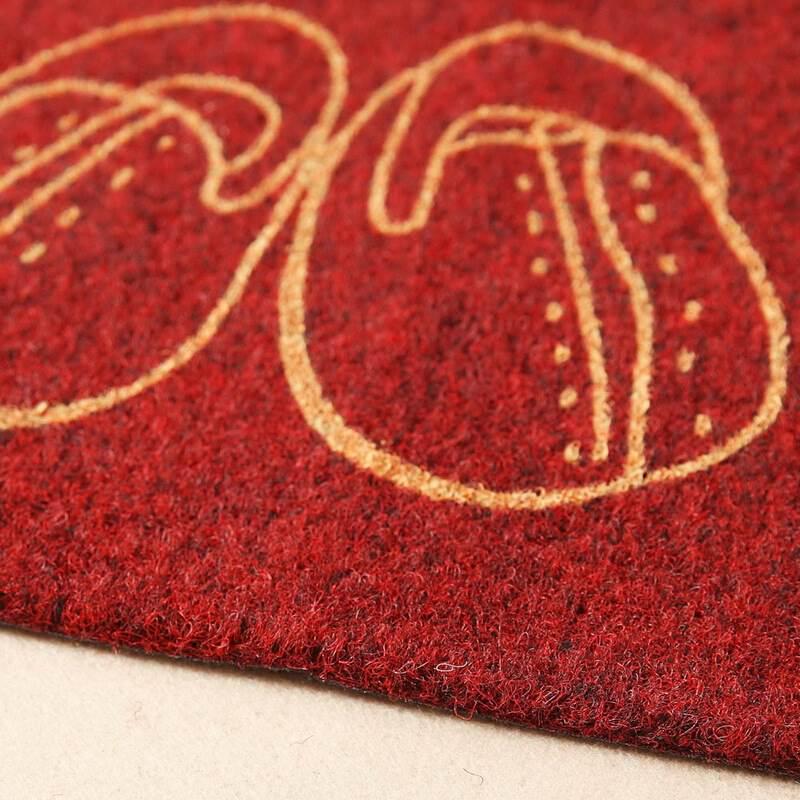 Коврик придверный прямоугольный 14238 47х78 Красный (4705757) - фото 3 Коврик придверный прямоугольный 14238 47х78 Красный (4705757) - фото 3