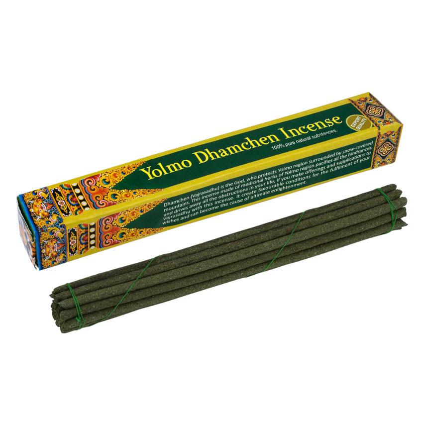 Благовония Тибетские Himalayan Inc Yolmo Dhamchen 19,5x2,8x2,8 Зеленый (25665)