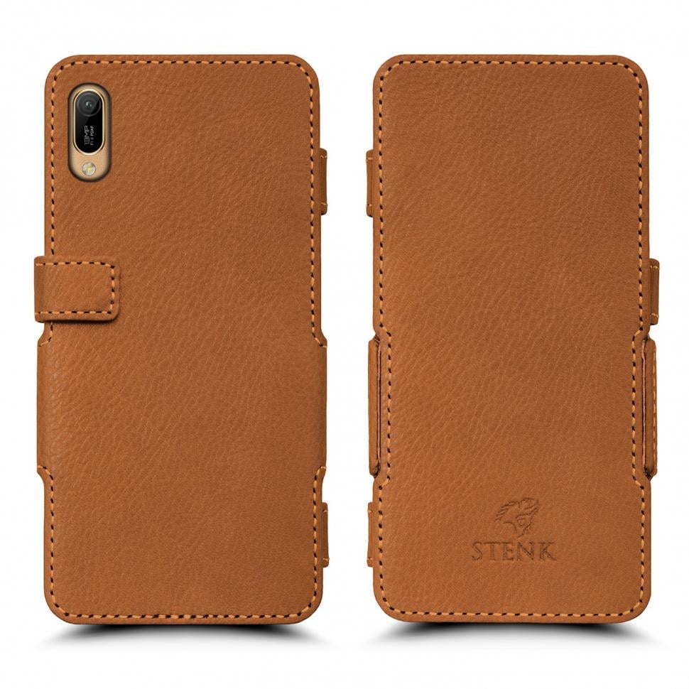 Чехол книжка Stenk Prime для Huawei Y6 (2019) Camel (65419)