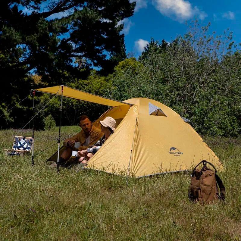 Намет двомісний Naturehike P-Series NH18Z022-P 210T/65D Темно-Синій (6927595783597) - фото 3 Намет двомісний Naturehike P-Series NH18Z022-P 210T/65D Темно-Синій (6927595783597) - фото 3