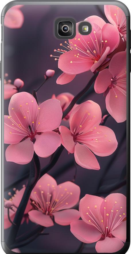 Чохол на Samsung Galaxy J7 Prime Пурпурова сакура (6075u-610-42517)