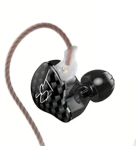 Наушники проводные Knowledge Zenith ZST Mic двухдрайверные гибридные Black (17961270) Наушники проводные Knowledge Zenith ZST Mic двухдрайверные гибридные Black (17961270)