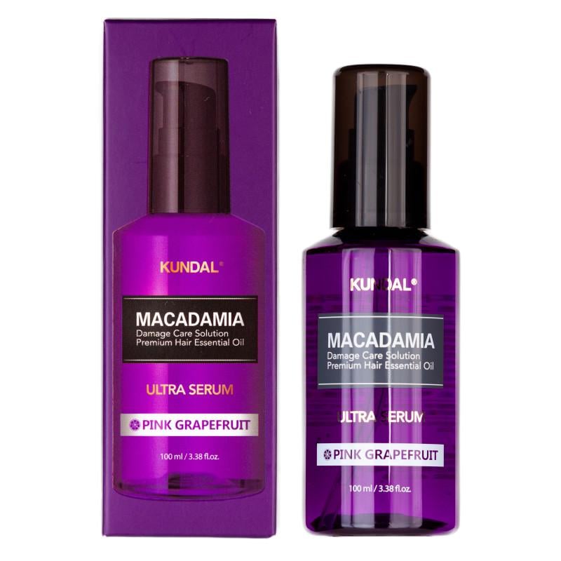 Сыворотка для волос увлажняющая Kundal Macadamia Ultra Hair Serum Pink Grapefruit 100 мл (23564338) - фото 2 Сыворотка для волос увлажняющая Kundal Macadamia Ultra Hair Serum Pink Grapefruit 100 мл (23564338) - фото 2