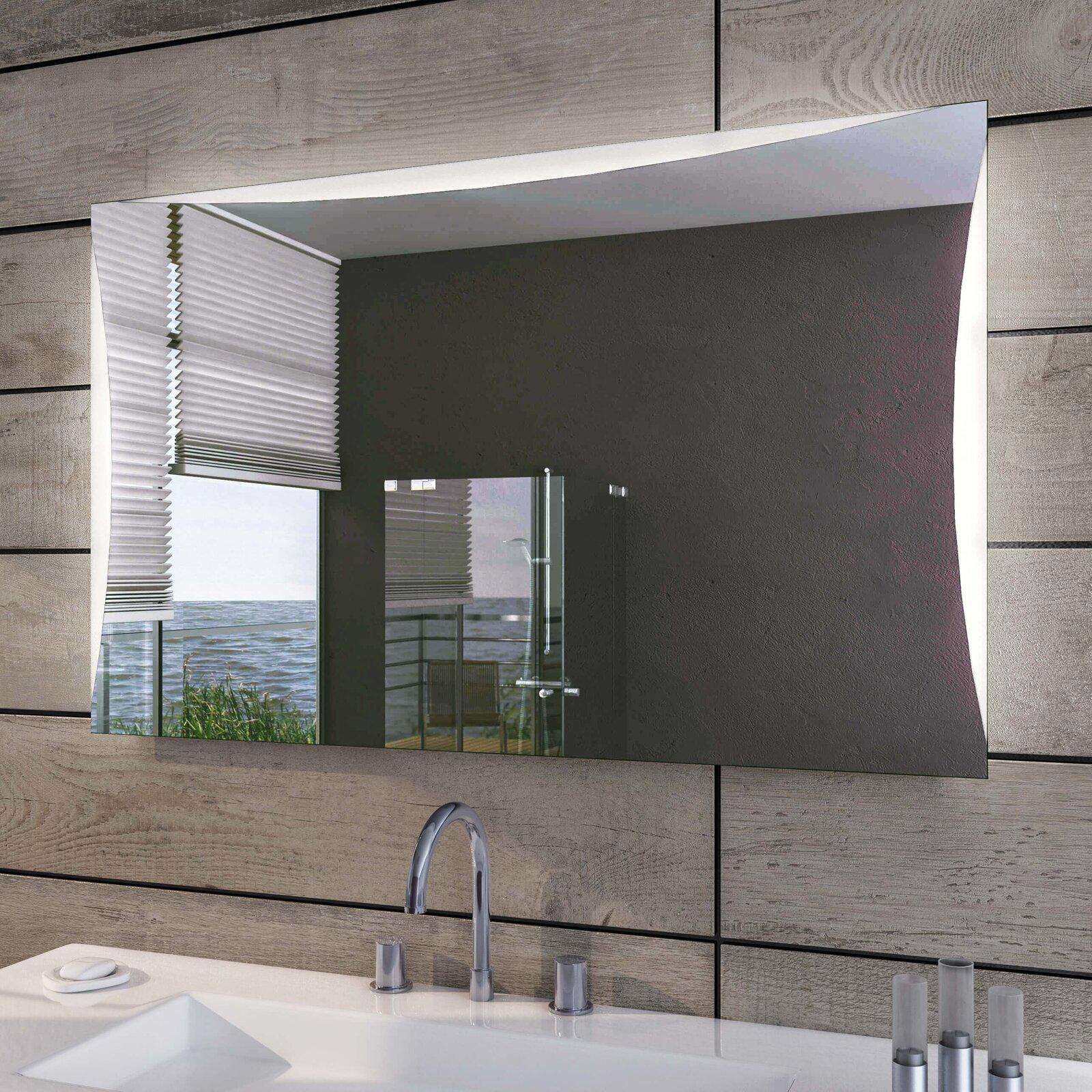 Зеркало Dim Dzerkal RIGO с LED-подсветкой 80х70 см (7024)