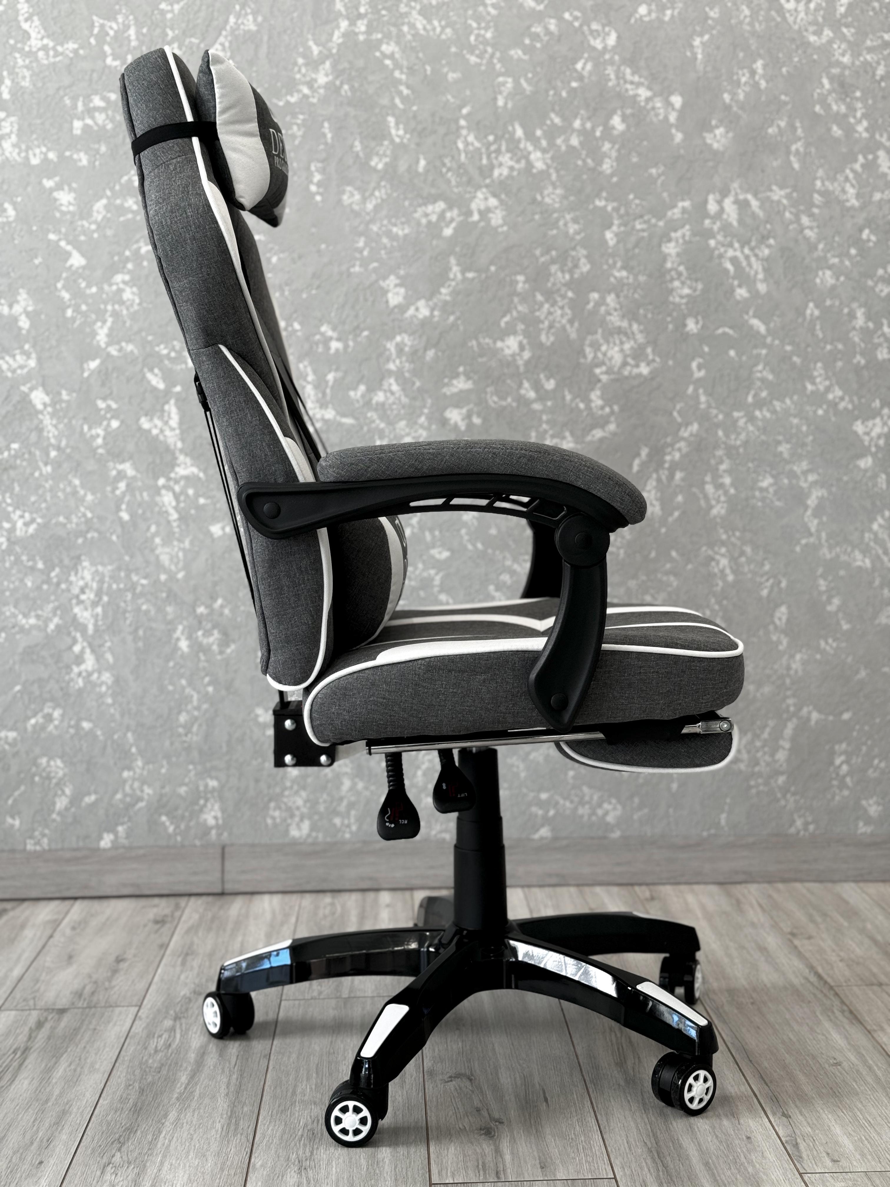 Крісло ігрове Deus T14 Сірий/Білий - фото 9