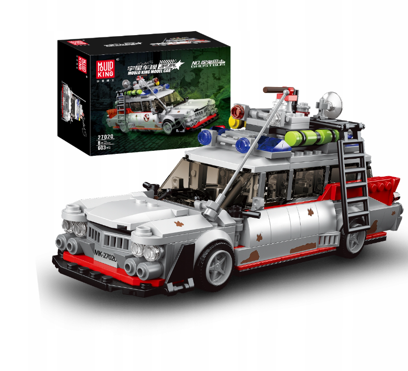 Конструктор детский Mould King Cadillac ECTO-1 Автомобиль охотники за привидениями для мальчика 603 дет. (22773731) - фото 2