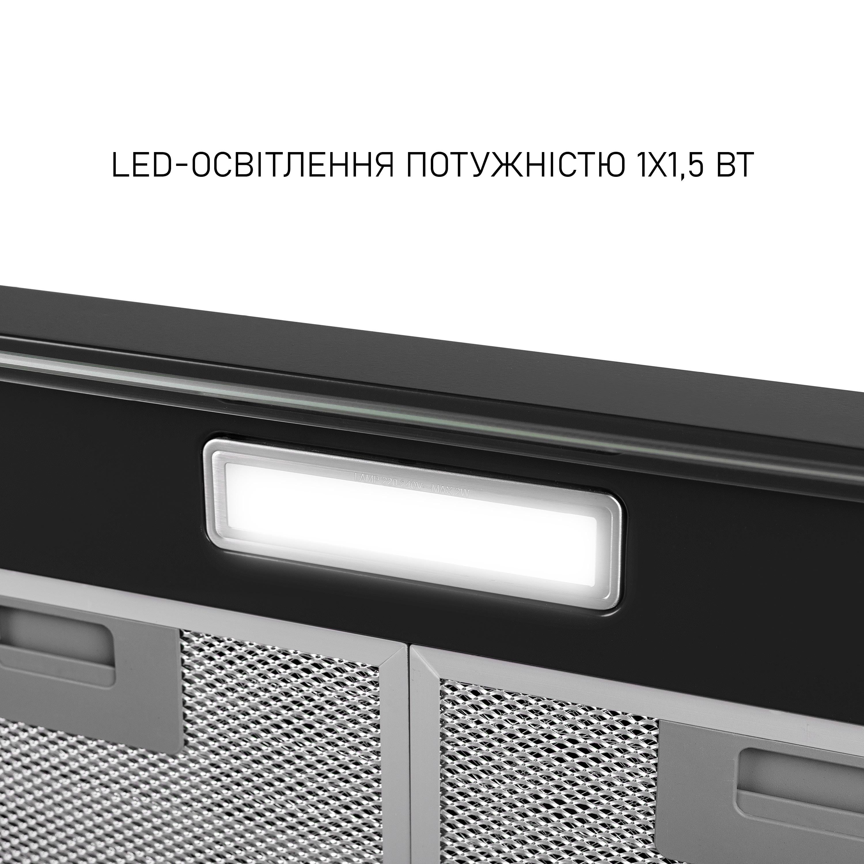 Вытяжка плоская Minola HPL 522 Black (5905538402461) - фото 5 Вытяжка плоская Minola HPL 522 Black (5905538402461) - фото 5