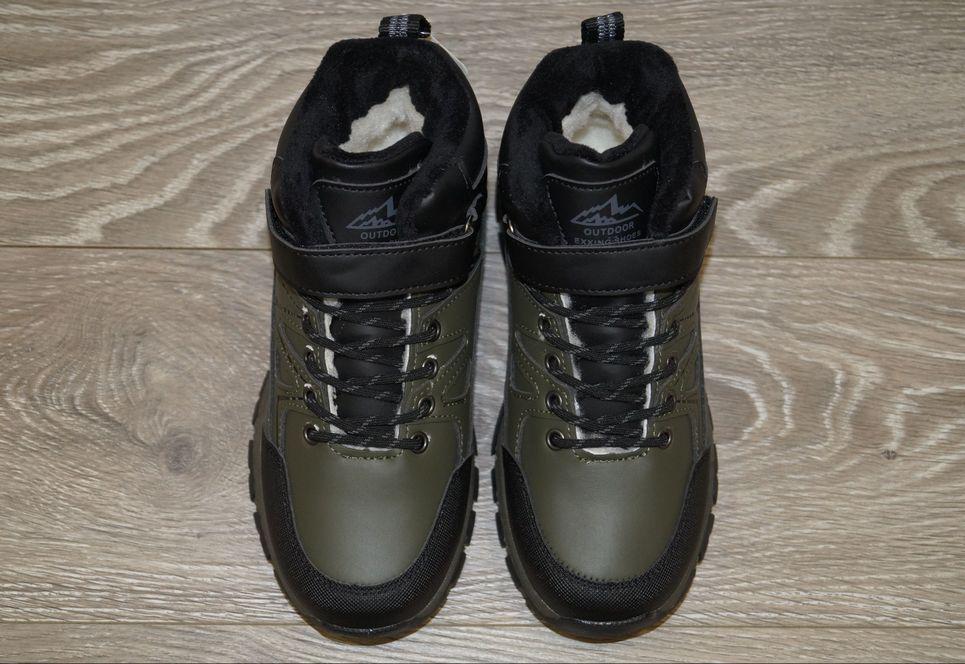 Ботинки зимние детские BBT.KIDS р. 34 21,5 см Зеленый/Черный (31342-34) - фото 4 Ботинки зимние детские BBT.KIDS р. 34 21,5 см Зеленый/Черный (31342-34) - фото 4