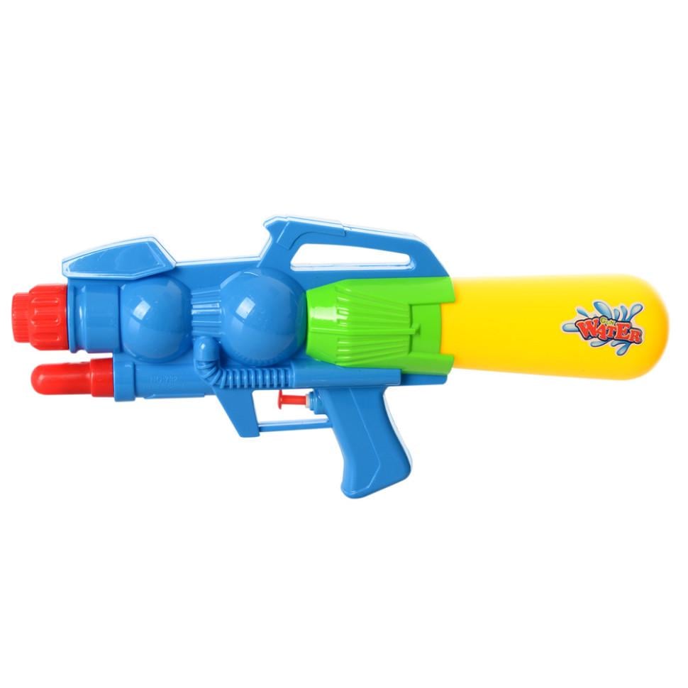 Дитячий іграшковий пістолет водяний M 2814 помпа 34,5 см Blue (RLT52894)