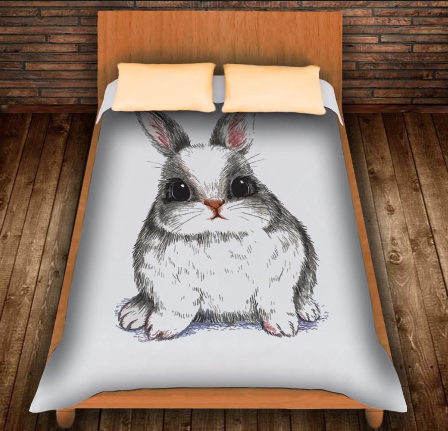 Плед с 3D принтом Следуй за белым кроликом 150х200 см (epi_0148)