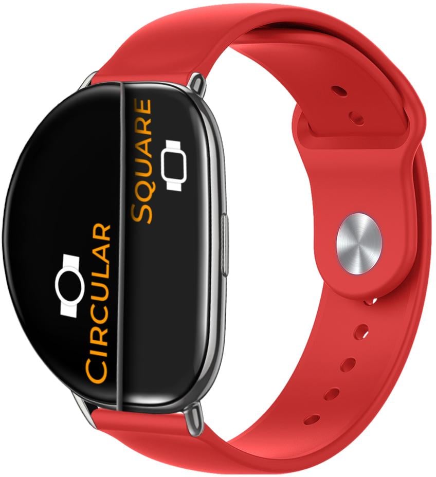 Ремешок Base для ZEPP E Square/Circular Red (26324-2D)