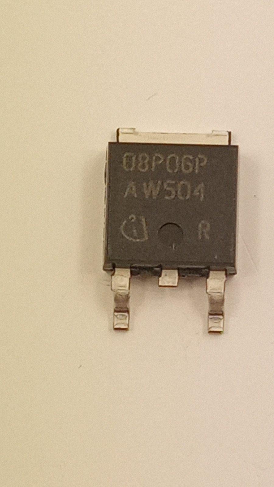 Транзистор SPD08P06PG p-channel 8A 60V TO-252