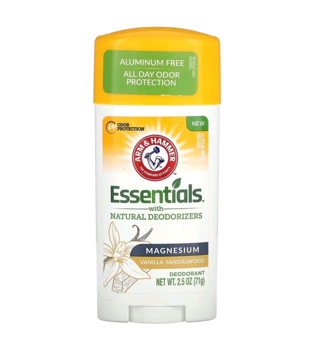 Дезодорант натуральний Arm & Hammer Essentials with Natural Deodorant Magnesium Vanilla Sandalwood 71 г (Т000531)