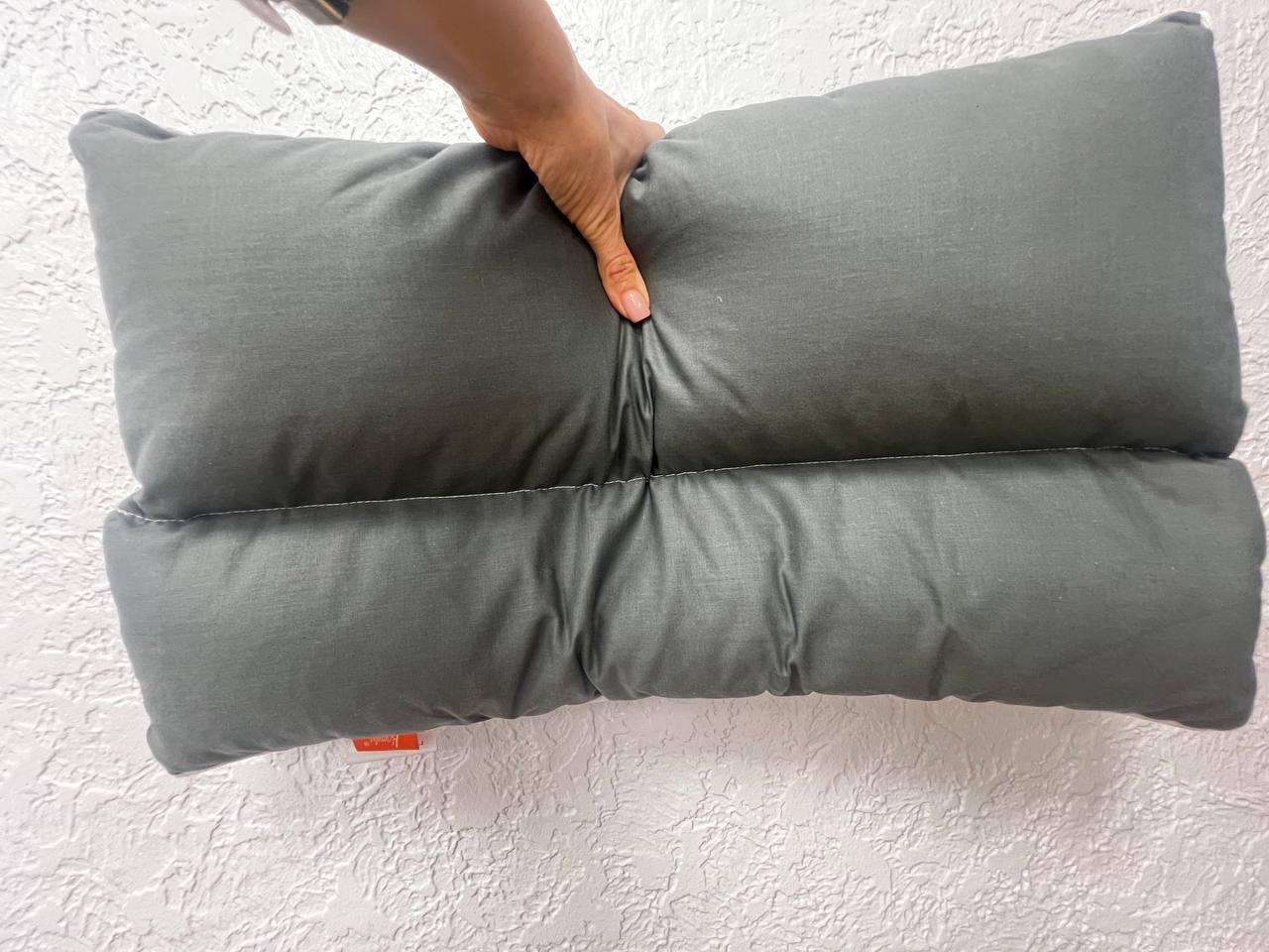 Подушка комбінована з гречаним лушпинням та холлофайбером Homefort Гера 50х70 см (201001902) - фото 12 Подушка комбінована з гречаним лушпинням та холлофайбером Homefort Гера 50х70 см (201001902) - фото 12