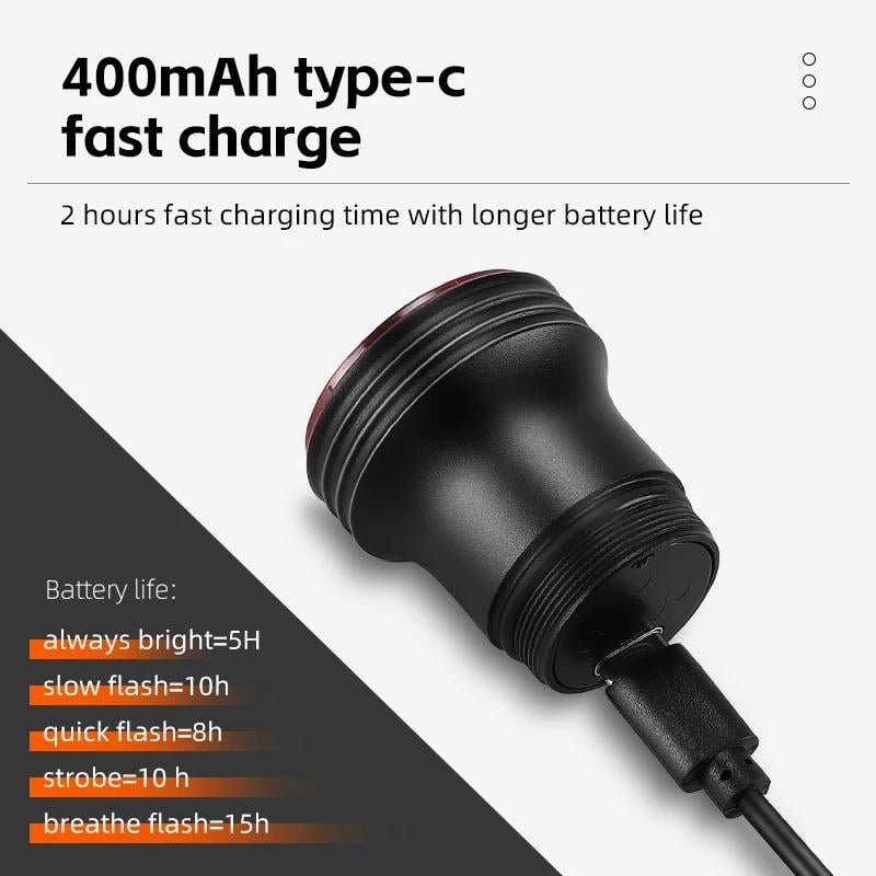 Фонарь задний West Biking STOP-сигнал - фото 7 Фонарь задний West Biking STOP-сигнал - фото 7