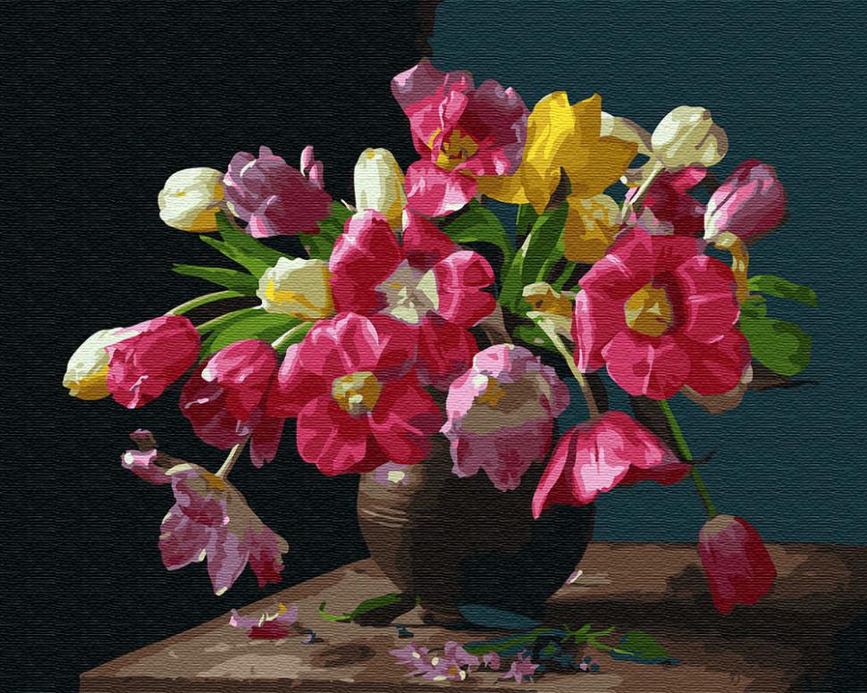 Картина по номерам Brushme Красочные цветы (GX25929)