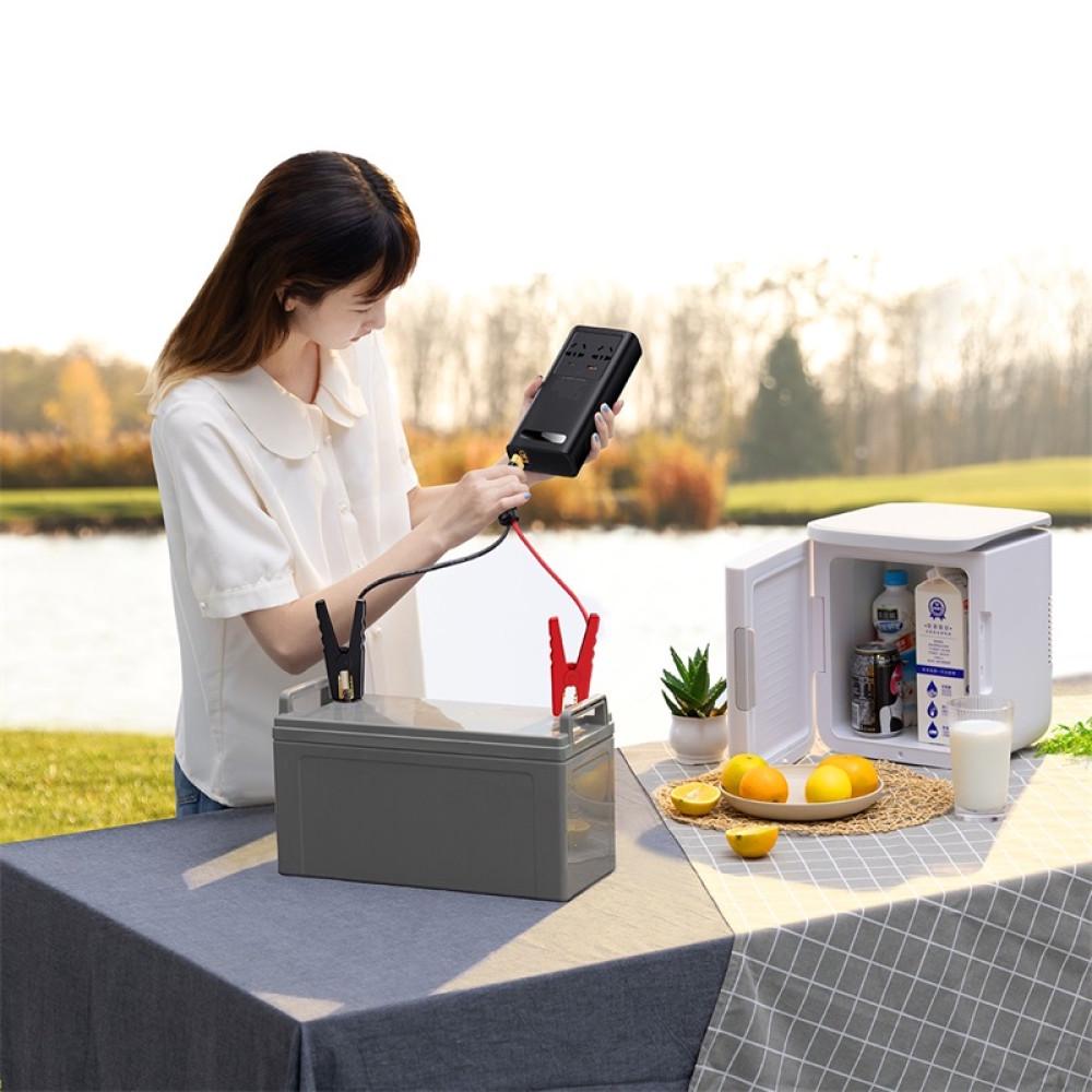 Автомобильный инвертор BASEUS Super Si Inverter 500 Вт 220 В CN/EU с чистой синусоидой Черный (CGNB000101) - фото 2 Автомобильный инвертор BASEUS Super Si Inverter 500 Вт 220 В CN/EU с чистой синусоидой Черный (CGNB000101) - фото 2