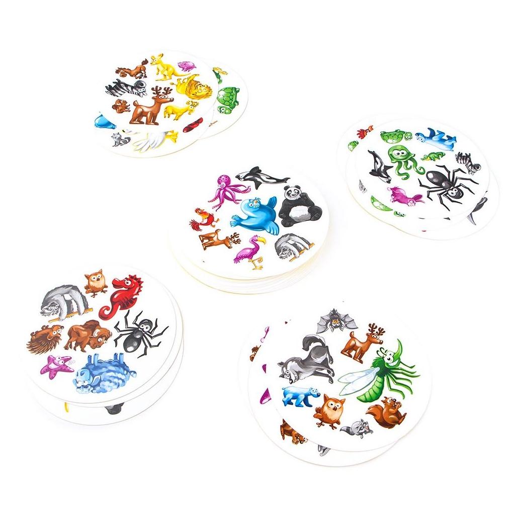 Настольная игра Asmodee Dobble Animals (16246) - фото 5