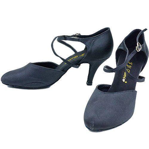 Туфли F-Dance LD6001 для бальных танцев р. 37 Черный (06363036)