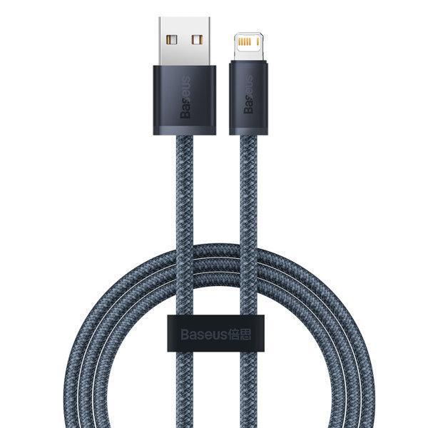 Кабель Baseus CALD000416 Dynamic Series Fast Charging Cable USB to Lightning 2,4 A 1 м Slate Greу