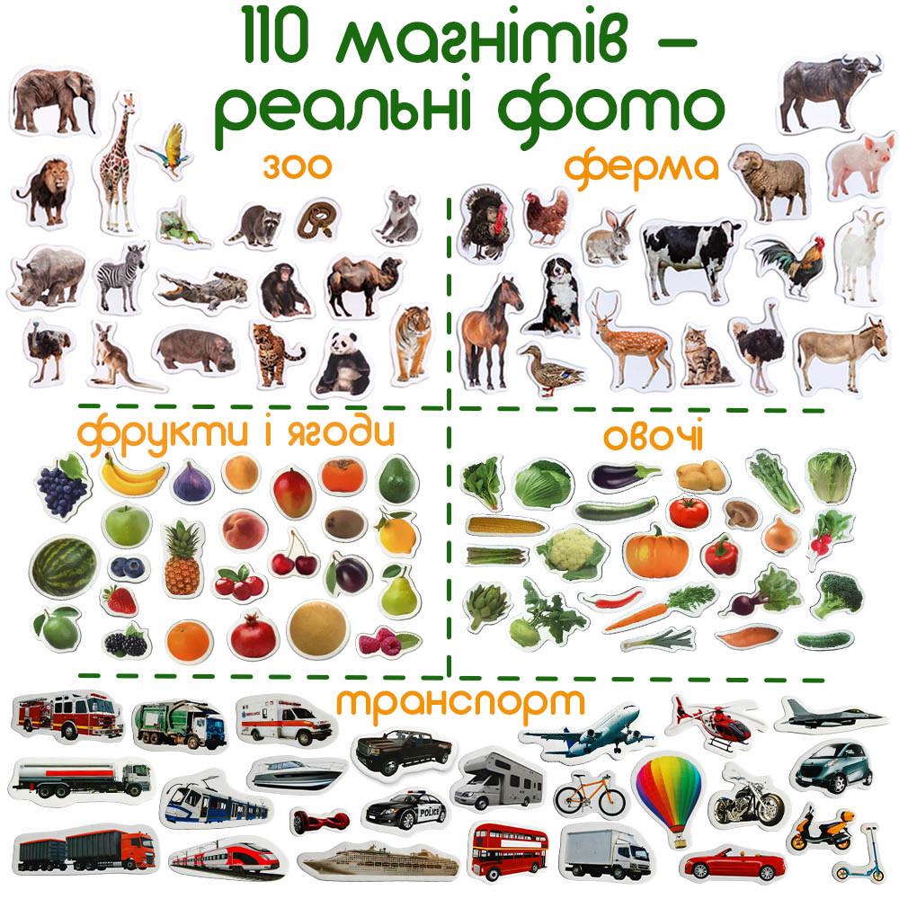 Подарунковий набір магнітів Magdum 110 шт. (ML4031-63 EN) - фото 4