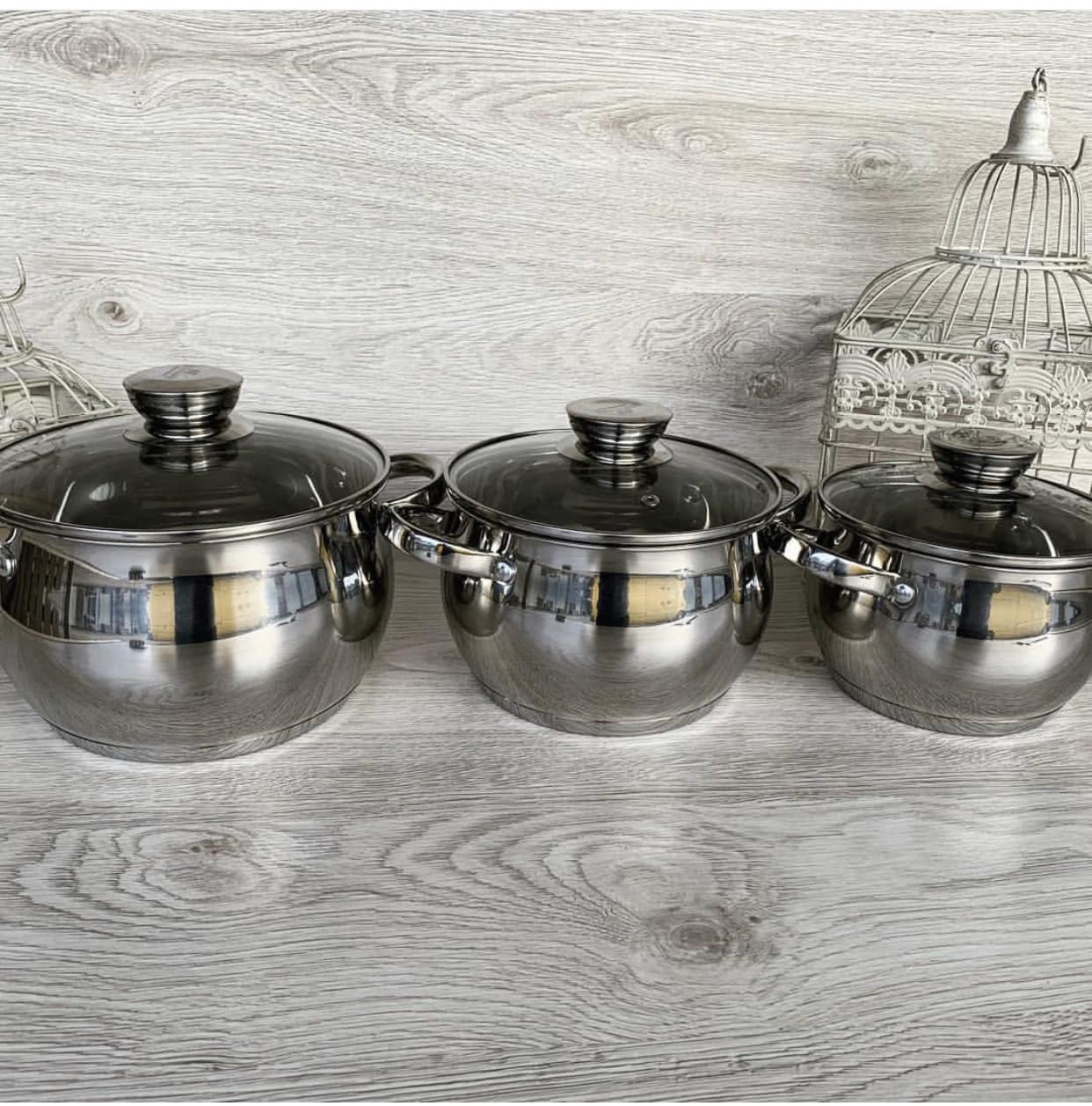 Набор кастрюль Edenberg EB-1118 6 пр. - фото 6