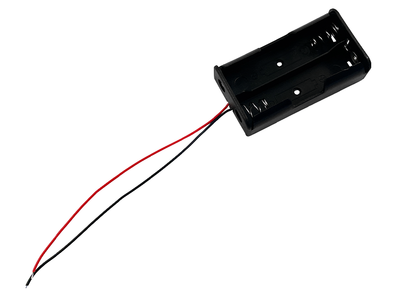 Відсік батарейний Daier BH18650-2001 2 x 18650 3,7V з проводами (1-0989) - фото 4