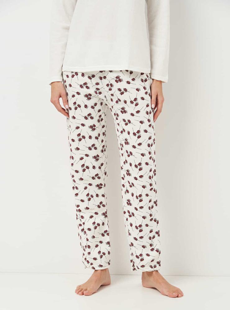 Піжама Carla Mara 4080-1010x01 жіноча XL Білий - фото 6 Піжама Carla Mara 4080-1010x01 жіноча XL Білий - фото 6