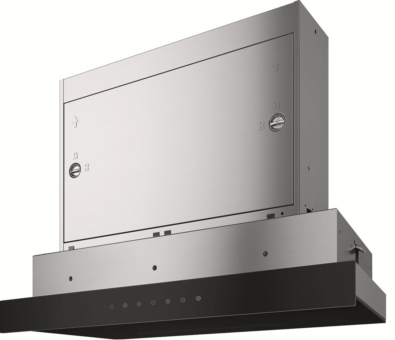 Кухонная вытяжка Franke Mythos FMY 608 POT BK встраиваемая телескопическая стекло 60 см Черный (110.0456.717)