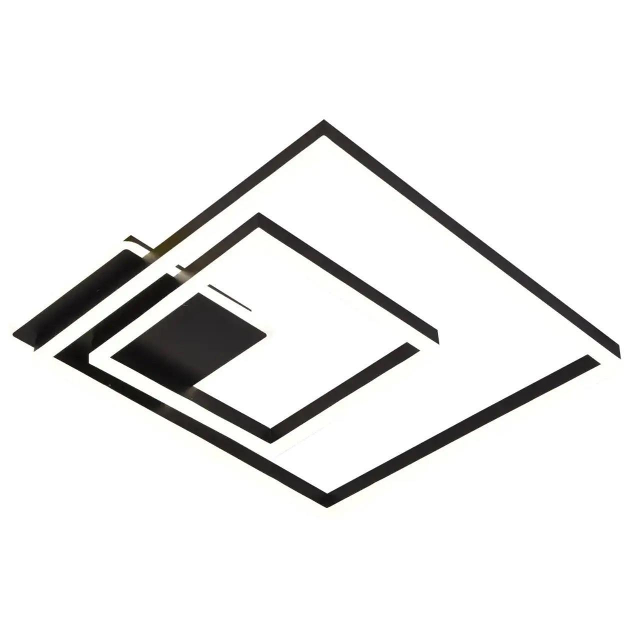 LED-люстра потолочная Valeso V-QQD3013 BK 96W (28687411)