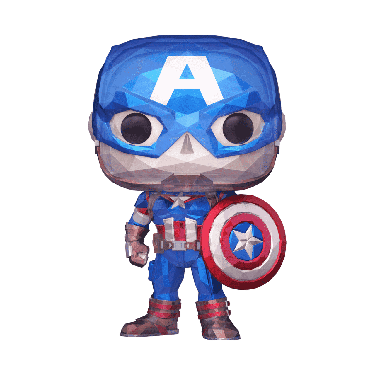 Дитяча ігрова фігурка Funko Pop Exclusive Marvel Captain America 10 см (EM CA 1268)