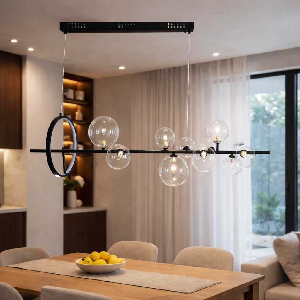 Люстра Halo Axis LED 1 нейтральный свет 16W G9 х 10 шт. (20274/10L BK)