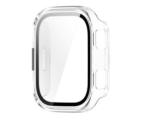 Чехол с защитным стеклом Protective Cover with Glass для Amazfit Bip Max Прозрачный
